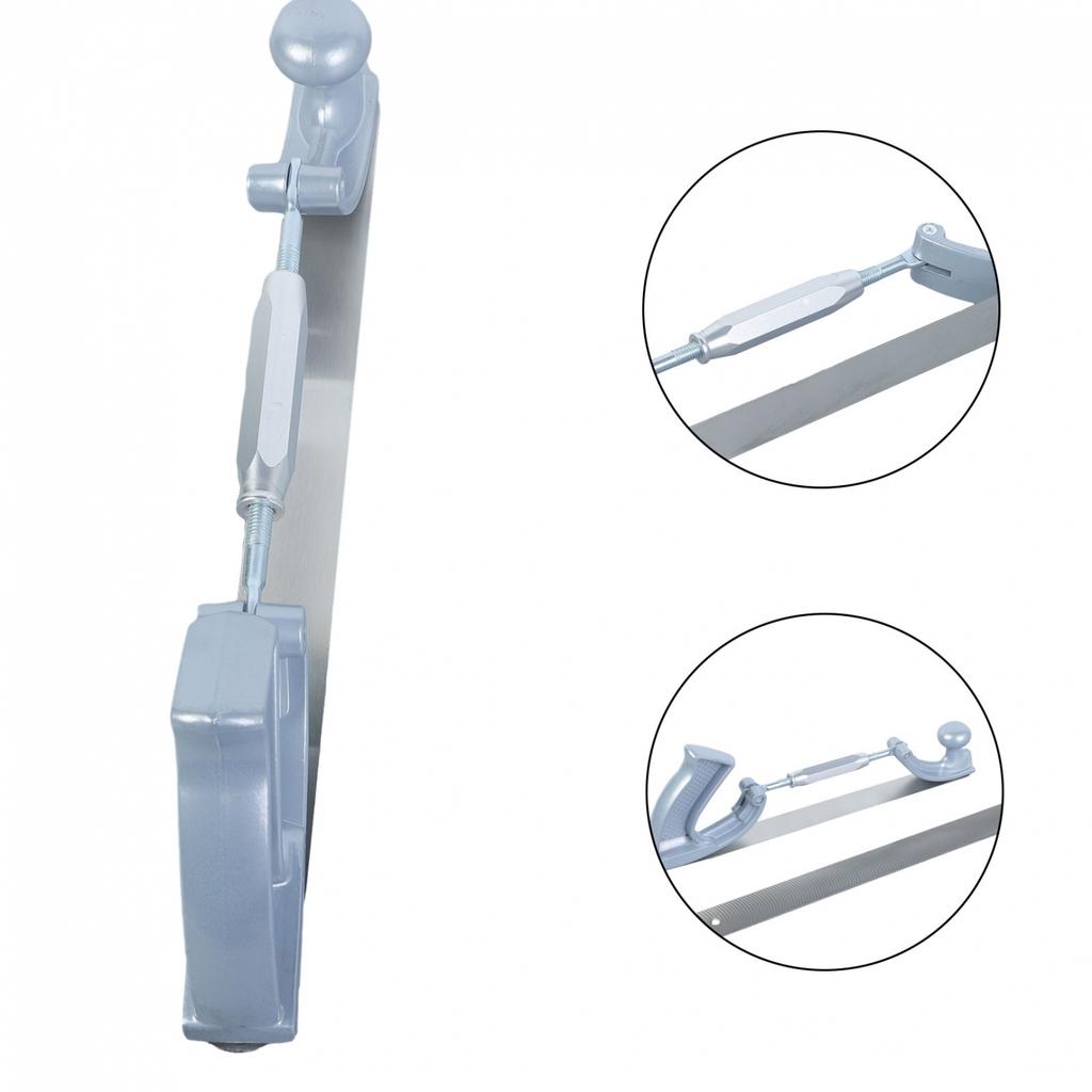 Adjustable Curved Tooth Steel File Holder Car Body Polisher Files 14Inch Files