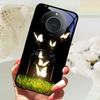 For Honor X9C Smart Case Cover Fashion Luxury Cool Animals Painted Fundas For Honor X9C Smart Tempered Glass Phone Back Shell