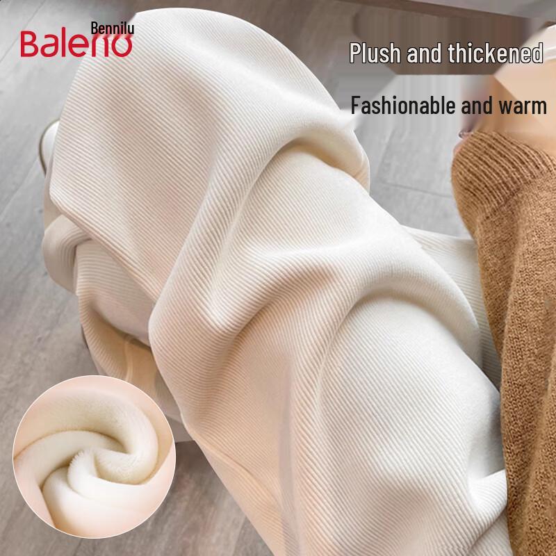 

Baleno Women s Chenille Knit Wide-Leg Drawstring Pants M