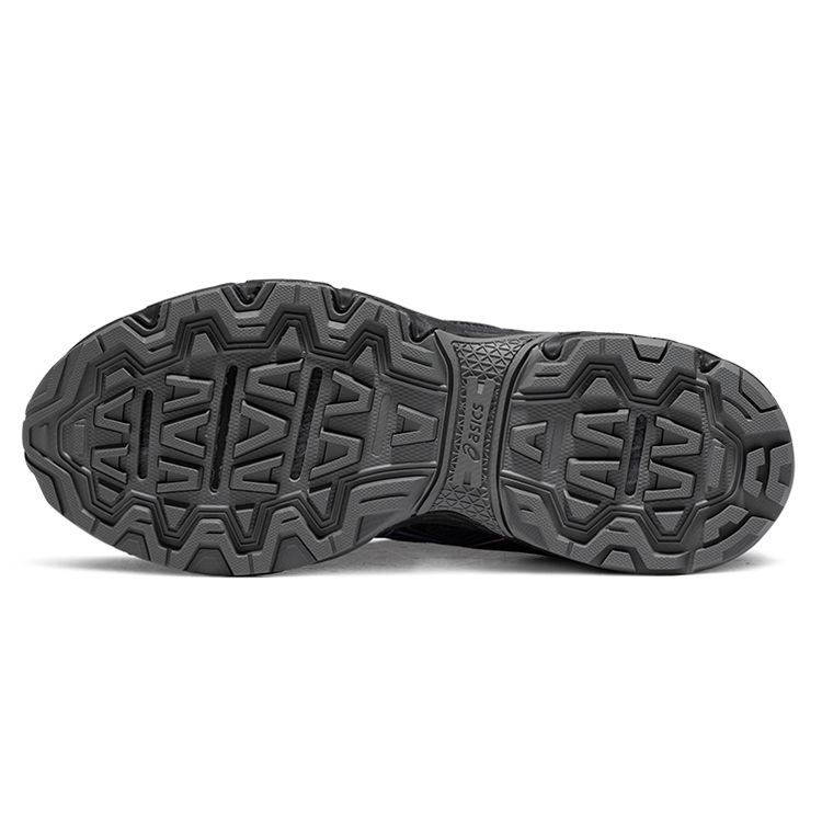Asics Gel-Venture 6 Rebound Grip Fabric Synthetic Leather Low-Top Trail Running Shoes Women sneaker Black Purple 1012B359-002