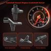 Intake And Exhaust Camshaft Position Actuator VVT Solenoid Valve Kit With Camshaft Crankshaft Engine Sensor- Compatible With