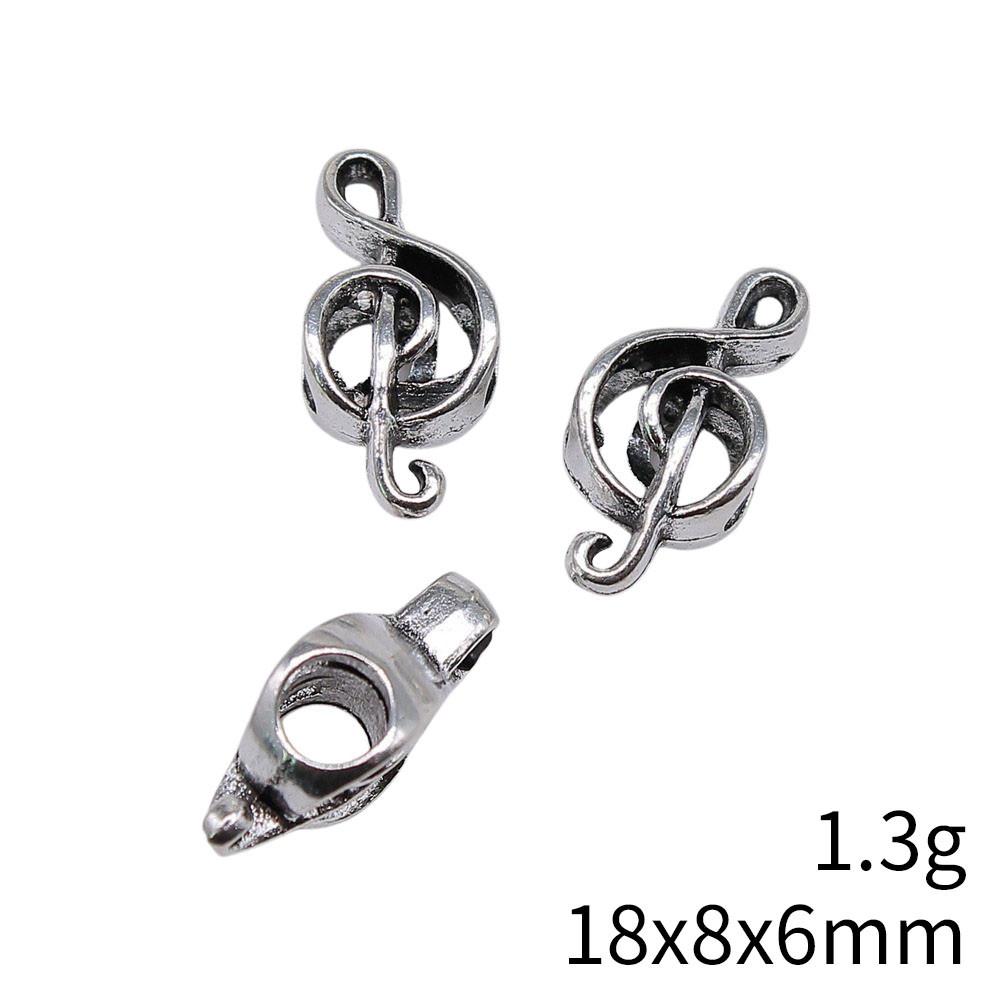 Beads Pendant Jewelry Materials Character Love Big Hole Beads Loose Spacer Accessories Parts Jewellery Making