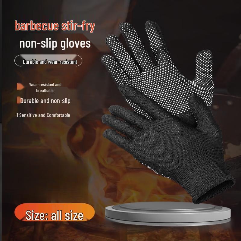 BBQ Fireproof Heat Resistant Flexible Gloves