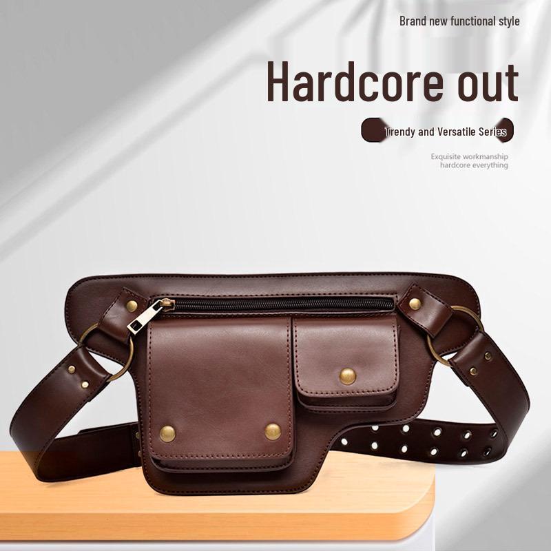 Borsa Multifunzione Retro da Vita e Spalla per Ciclismo all'Aperto