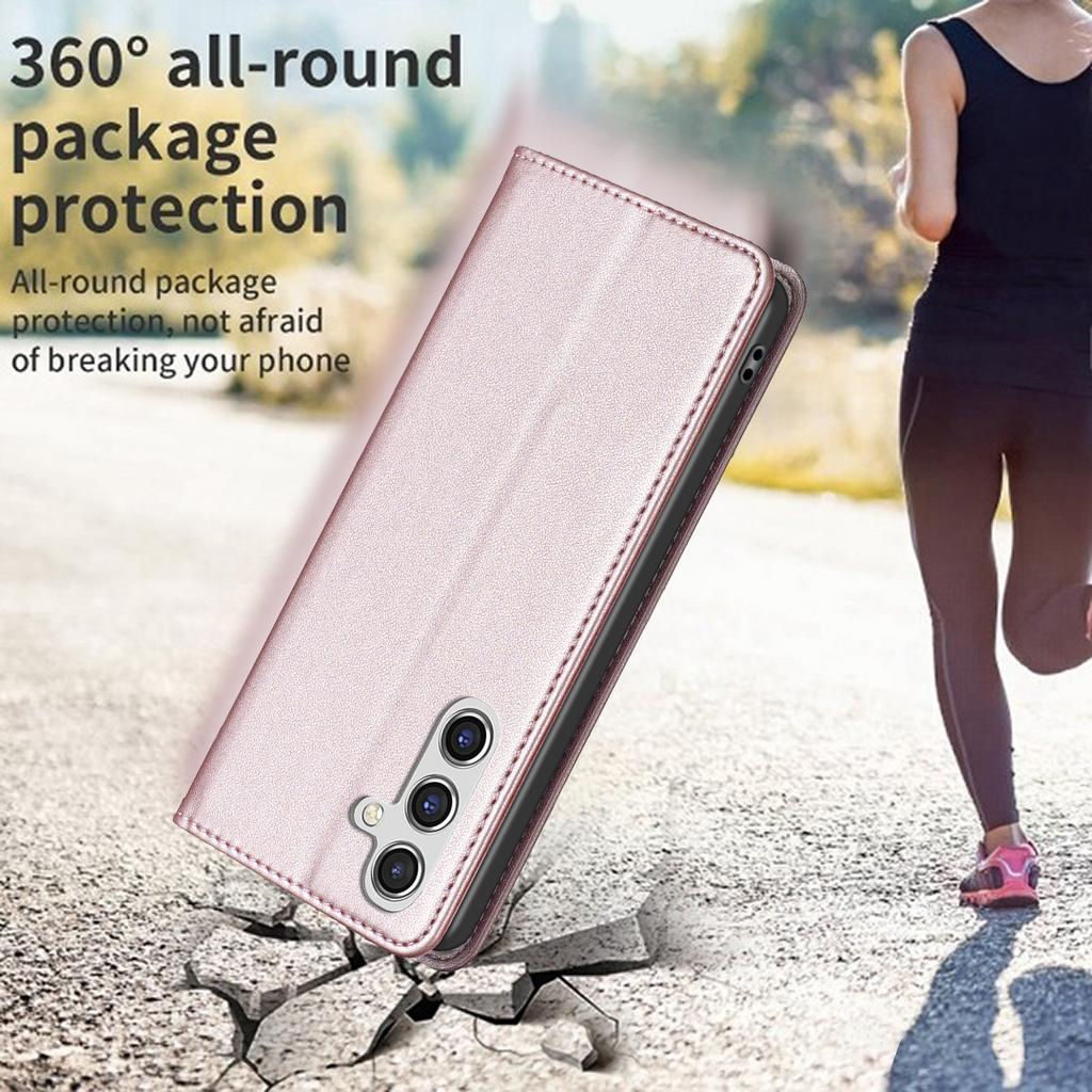Magnetic Wallet Flip Leather Case For Samsung Galaxy S25 Ultra S24 Plus S23 A06 A16 A26 A36 A35 A55 5G Shockproof Bags Cover