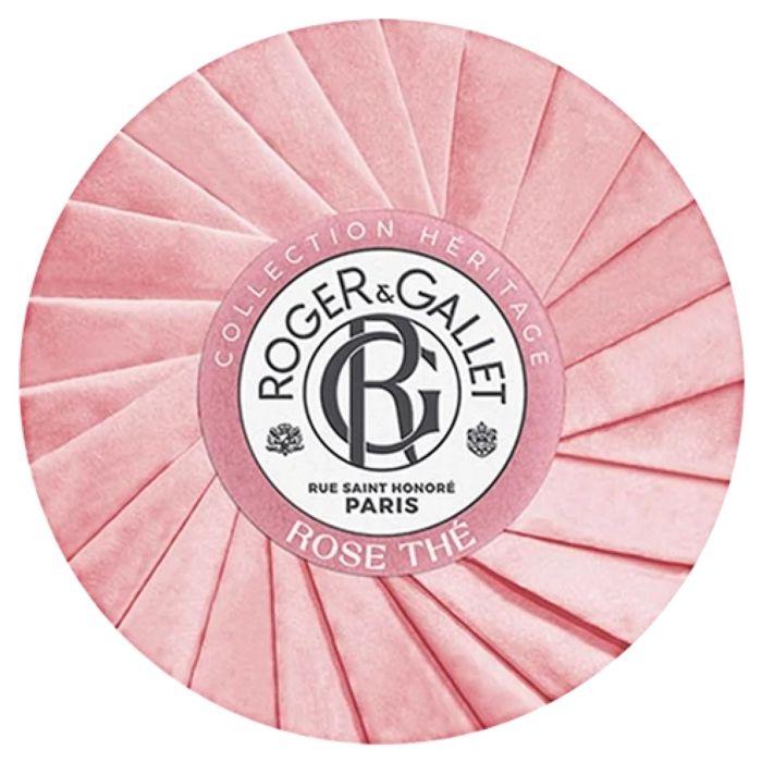 Mydło - Roger & Gallet - Róża Herbaciana - 100g - Dobroczynny - Perfumowany