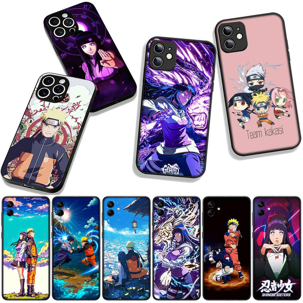 Hinata Uchiha Narutos Sasuke Hyuga Phone Cover for Apple iPhone 16 15 14 Plus 13 12 Mini 17 Pro Max + ProMax 16E Air Case
