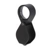 Mini Folding Magnifying Glass 10X 18mm Aluminum Alloy Shell Portable Magnifying Glass for Tattoo Outdoor Observation