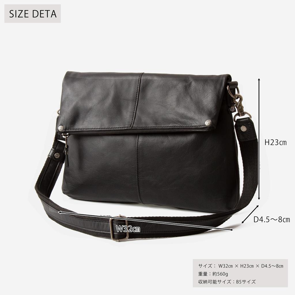 [Doubles] Harvest Label VLR-1656 Shoulder BagClutch, Black