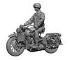 H3 Model 1/48 WWII US Airborne Division American Rider (with Motorcycle) 3D Printer Kit HS48109 (Person)