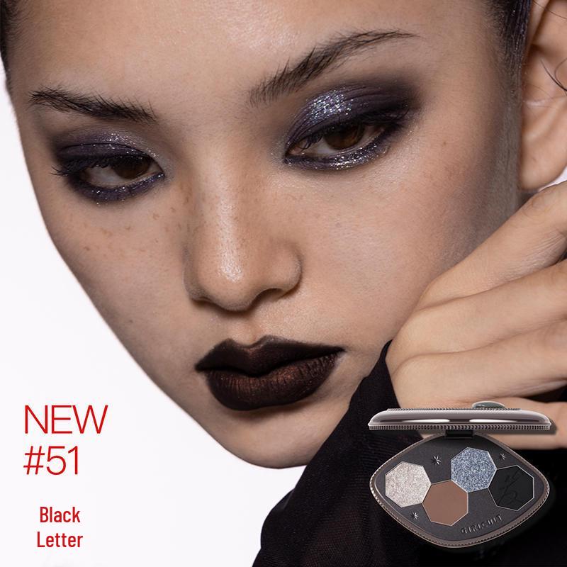 Girlcult Gouqi Eyeshadow Palette - Four-Color Matte, Chameleon, and Pearlescent Shades, Inspired by the Materia Medica.