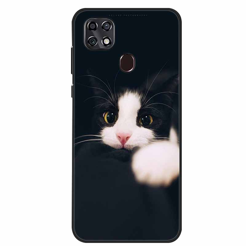 

Для ZTE Blade 20 Smart Чохол-книжка Астронавт ТПУ М яка Силіконова Задня Кришка Чохол для Телефона Для ZTE Blade 10 Smart V1050 Коке Людина в Космосі Funda -ZTE Blade 10 Smart