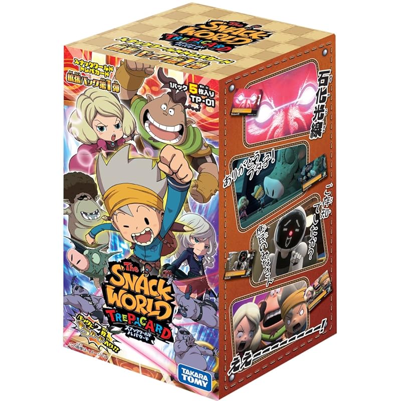 

snack world trepa card expansion pack 1st edition DSP-BOX