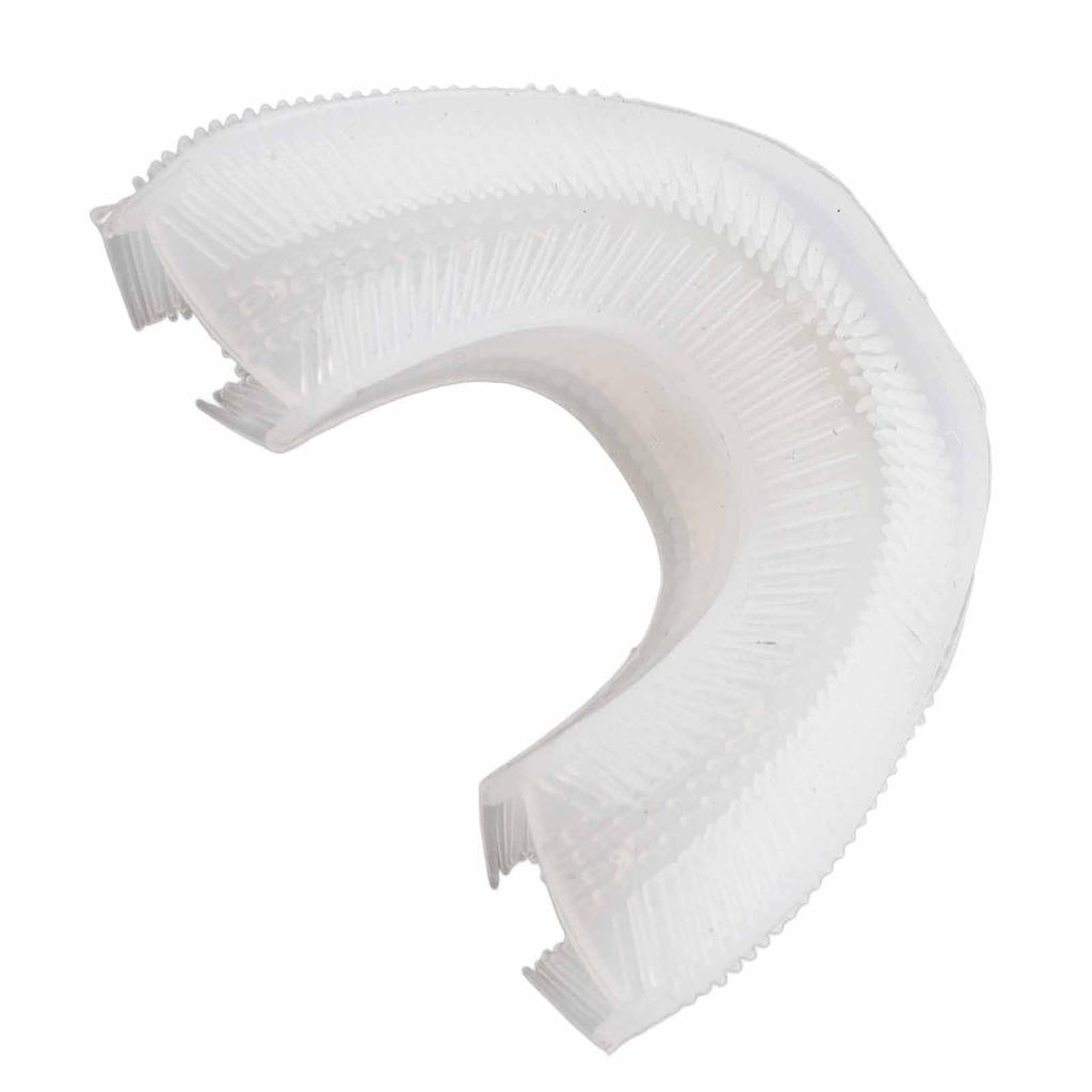 Wymienna główka szczoteczki w kształcie litery U Silikonowa automatyczna główka szczoteczki elektronicznej