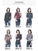 Women's 2025 Winter Slim Fit Cotton Plaid Shirt - Long Sleeve, Fleece Lined, Thick, Versatile, Plus Size