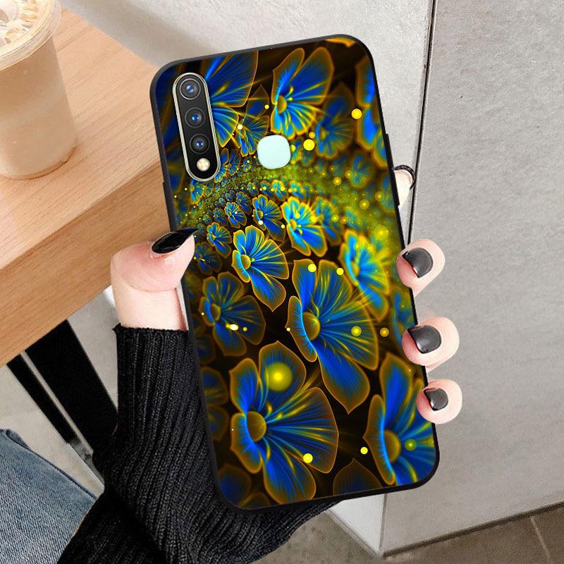 For Vivo Y19 1915 Case Y5S Luxury Fashion Shockproof Soft Silicone Back Cover For Vivo Y 19 VIVOY5S Phone Case Funda VIVOY19