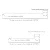Sewing Loop Turner Hook Stainless Steel Loop Turner with Latch for Fabric Tube Belts Strips DIY Knitting Sewing Accessories