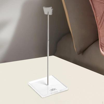 Průhledný stojan na panenky, Lehký výškově nastavitelný držák na vystavení akčních figurek pro 30 cm