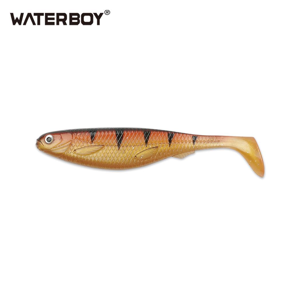WATERBOY OEM Soft Bait Facotry 12.5cm 15cm 20cm Big Shads PVC Material T Tail Softbaits Fishing Soft Lure
