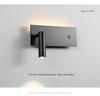Italian Minimalist Bauhaus-Style Rotatable Wall Lamp with Switch for Bedroom