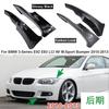 Front Bumper Lip Body Kit For BMW 3 Series E92 E93 M3 M-Tech 2006-2009 2010-2013 Fog Lamp Cover Trim Front Canards Splitter