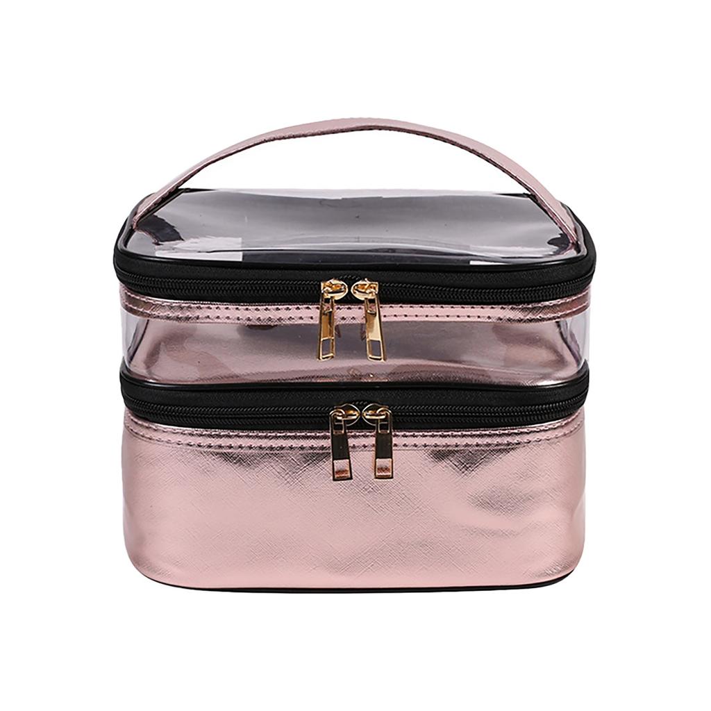 Multifunction Travel Clear Makeup Bag Fashion Leopard Cosmetic Bag Toiletries Organizer Waterproof Females Storage Make Up Cases