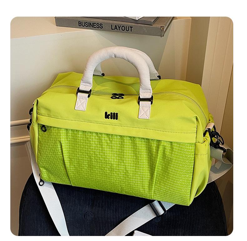 Unisex Reisetasche: Modisches Gepäck mit großem Fassungsvermögen und Trocken-/Nassfach, leicht und vielseitig für kurze Reisen