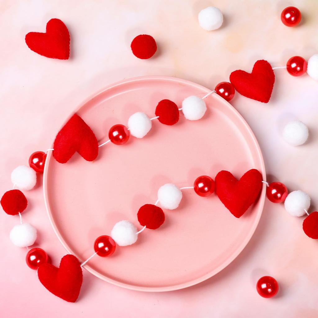 Heart-shaped Banner, Home Décor Bedroom, Fireplace Party Table | Home Bedroom Fireplace Party Table Fashion