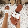 2024 New Women Casual Slippers Clip-toe Designer Sandals Summer 2024 Fad Beach Shoes Slingback Flip-flops Women Slides