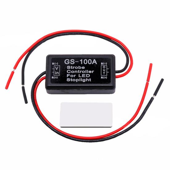 GS-100A Car Auto Motorcycle LED Stop Brake Light Lamp Strobe Controller Module