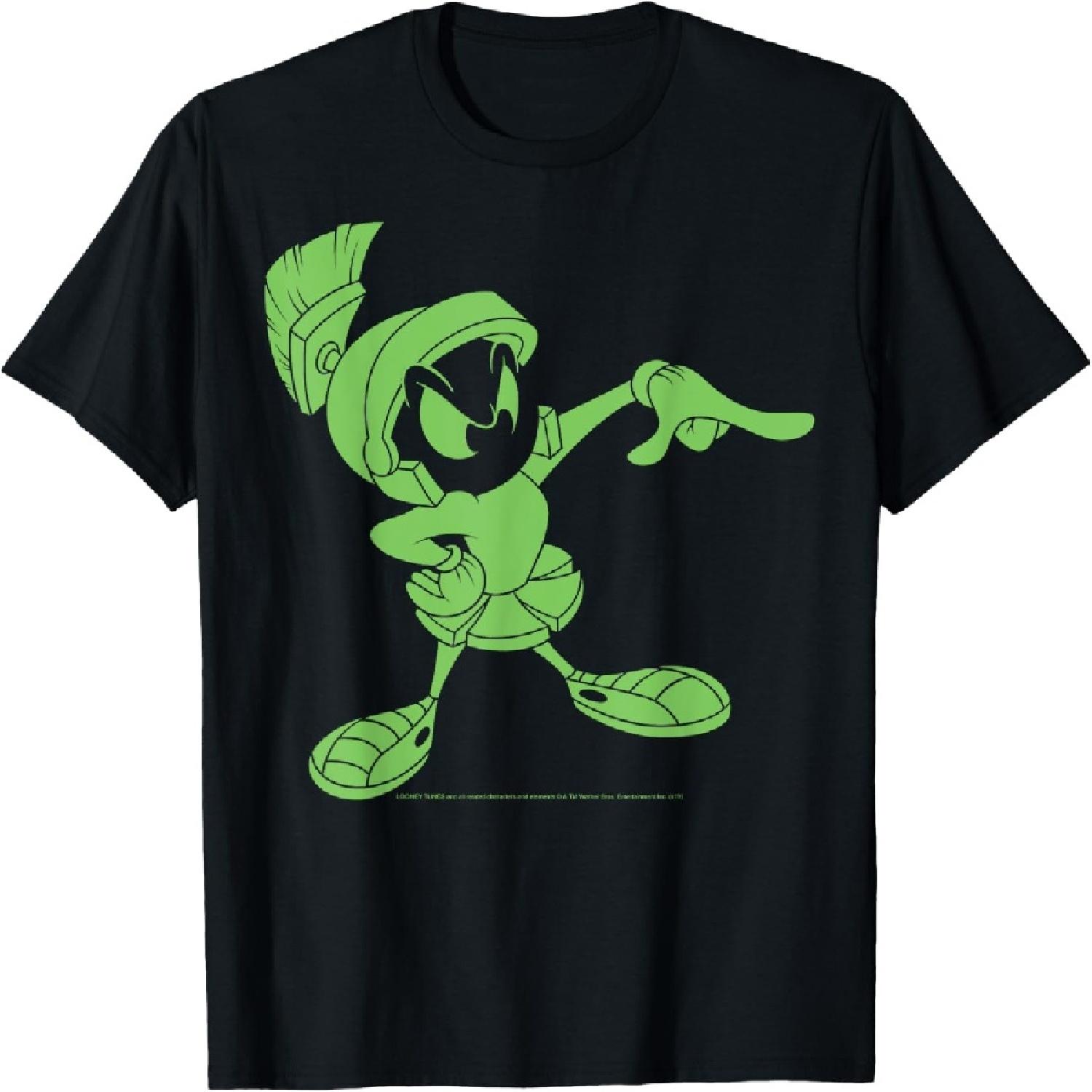 Looney Tunes Marvin The Martian Green Portrait T-Shirt XXXXXL разноцветный