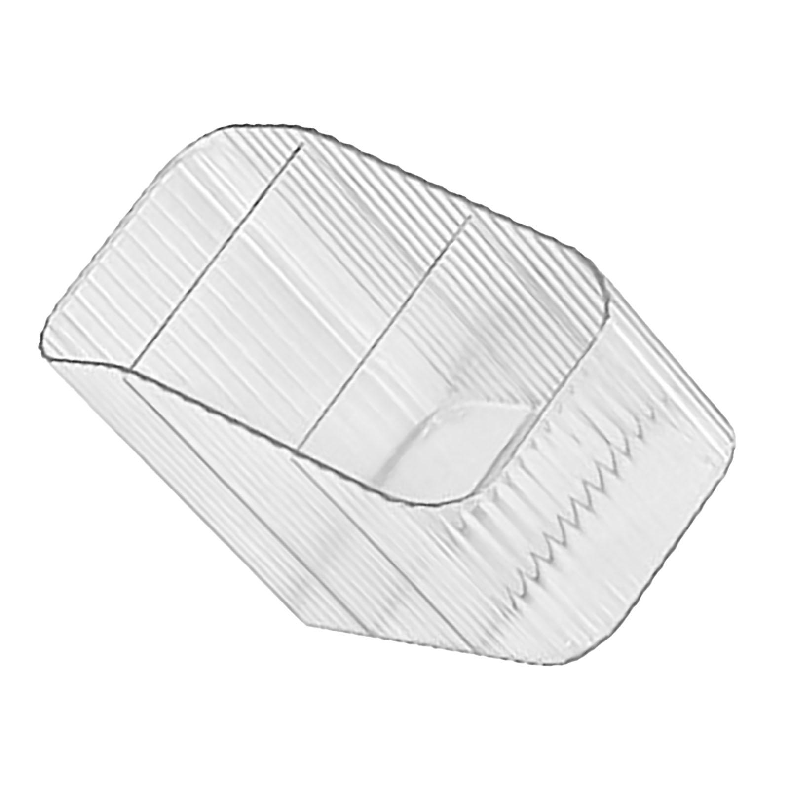 

Pen Holder with 3 Compartments PP Transparent Makeup Brush Holder Desktop Stationery Organizer for Bedroom Dorm School