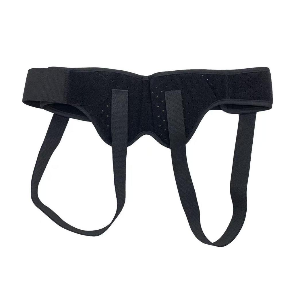 Groin Hernia Support Brace Breathable Belt Adjustable with Waist Strap for