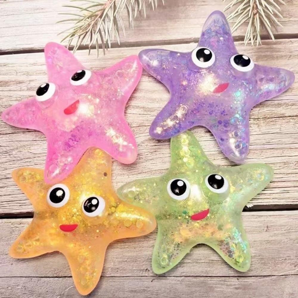 Slow Rebound Starfish Squishy Toy Color Change Starfish Slow Rebound Toy  Boys Girls