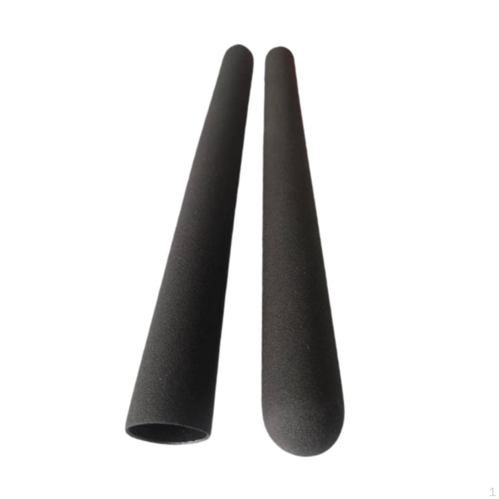 2 Pieces Exercise Bike Handlebar Sleeve Fitness Adapter Protector PVC Outdoor Indoor