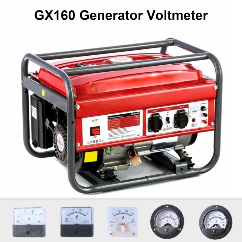 Analogue Panel Meter Volts Voltage Gauge Analog Voltmeter AC0-300Volt AC0-450V Voltage Guage for Alternator