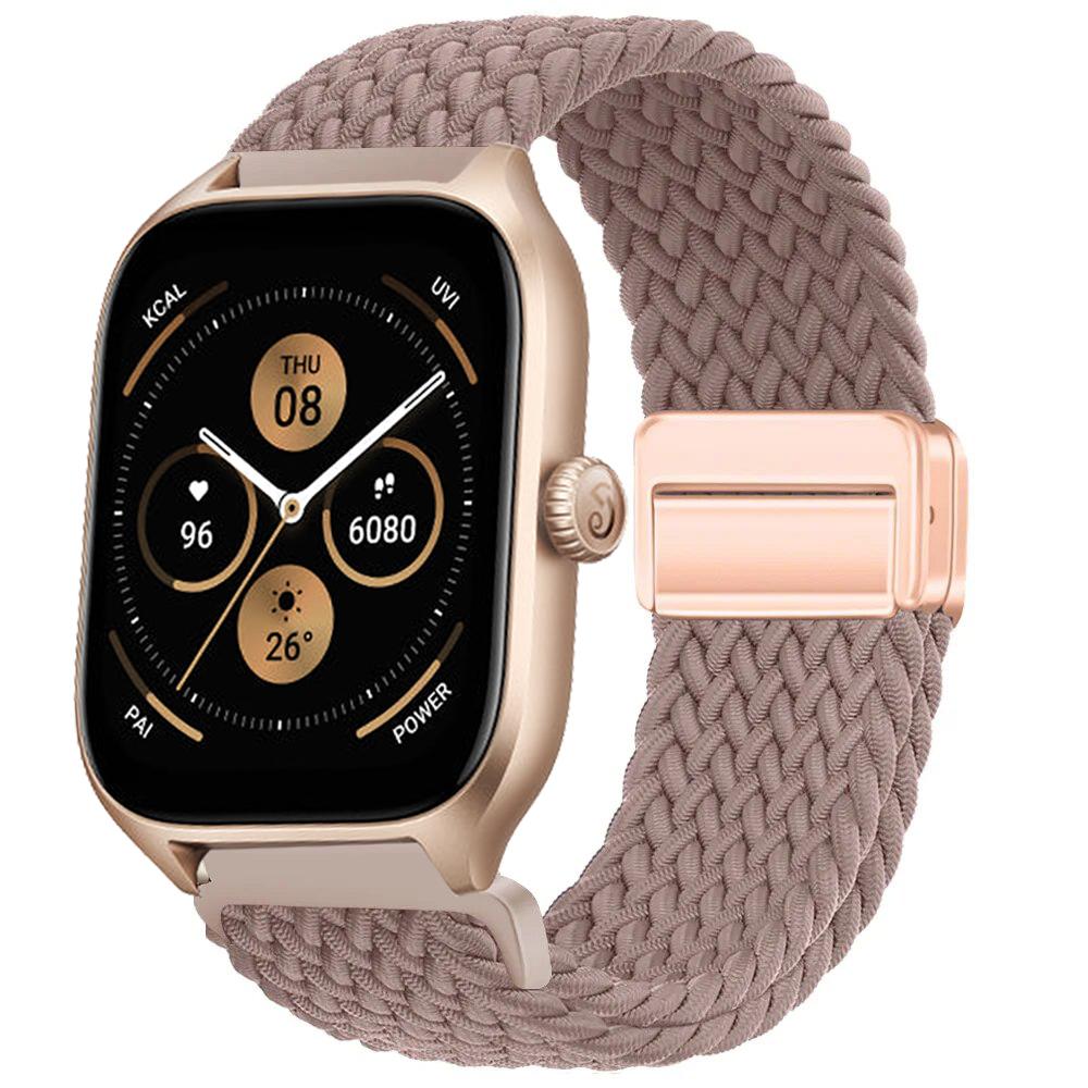 Braided Solo Loop Strap For Amazfit GTS/2/2e/3/4/GTS2 Mini/GTR 2/2e/4/3/Pro Nylon Bracelet Amazfit Bip 6 5 20mm/22mm Watch Band