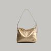 2025 Spring/Summer New Niche Design Women's Underarm Bag Woven Lunchbox Bag Simple High-Quality Textured Handbag Trendy