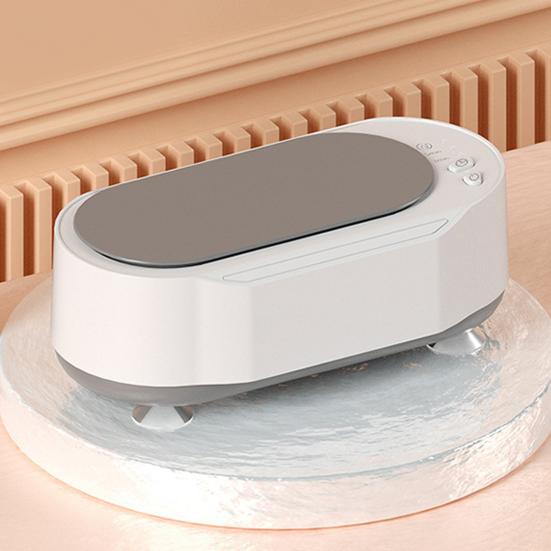 Limpiador ultrasónico de joyas con 3 modos de tiempo, máquina de limpieza multifuncional de gran capacidad, alta frecuencia, 45KHz, 15W