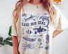 Save Our Seas T-Shirt, Protect Our Oceans T-Shirt, Shark Shirt, Save The Ocean Shirt, Respect The Locals Shirt, Surfing Shirts, Ocean Lover