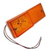 APSMOTIV LED Side Marker Lamp Set with Reflex Reflector 9 Super Bright LEDs for Truck and Trailers 24v