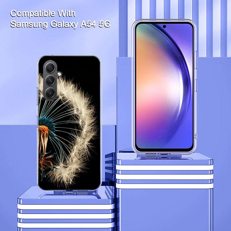 Dandelion Seeds Phone Case For Samsung A70 A50S A40 A30 A20E A16 A26 A36 A56 A17 Galaxy Note 20 10 9 8 A71 A51 A41 A31 A21S A20S