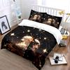 Celestial Contrast Themed Art Set Exquisite Three-Piece Bedding Set Gift For Kids And Adults