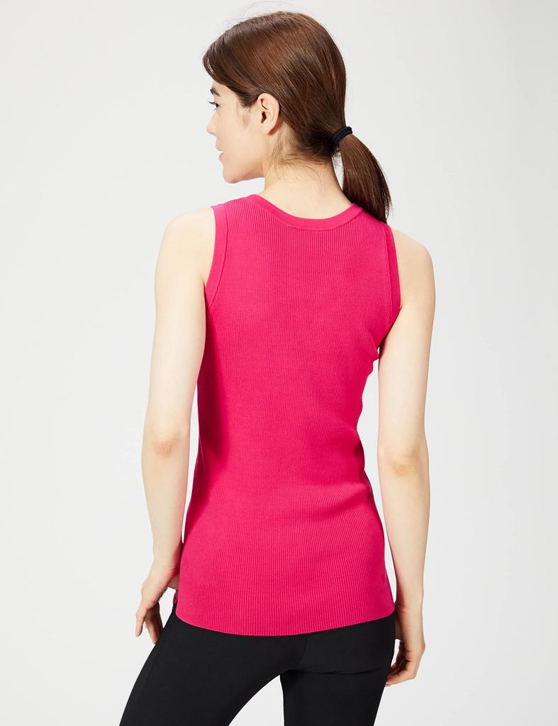 Mira Owen Knit Tank Top and Pink Women's 2-Way Silk-Blend (Front Back) 09WNT221169,