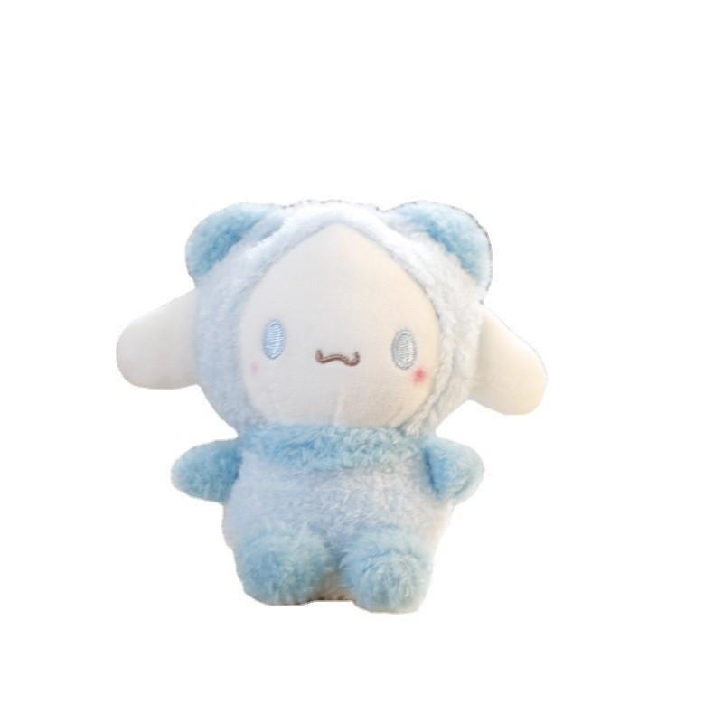 Adorable Kuromi Plush Toy Soft Short Plush Keychain Cute Backpack Accessory