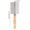 Dual-side Pet Grooming Brush Pet Hair Remover for Tangled Hair Undercoat Dirts