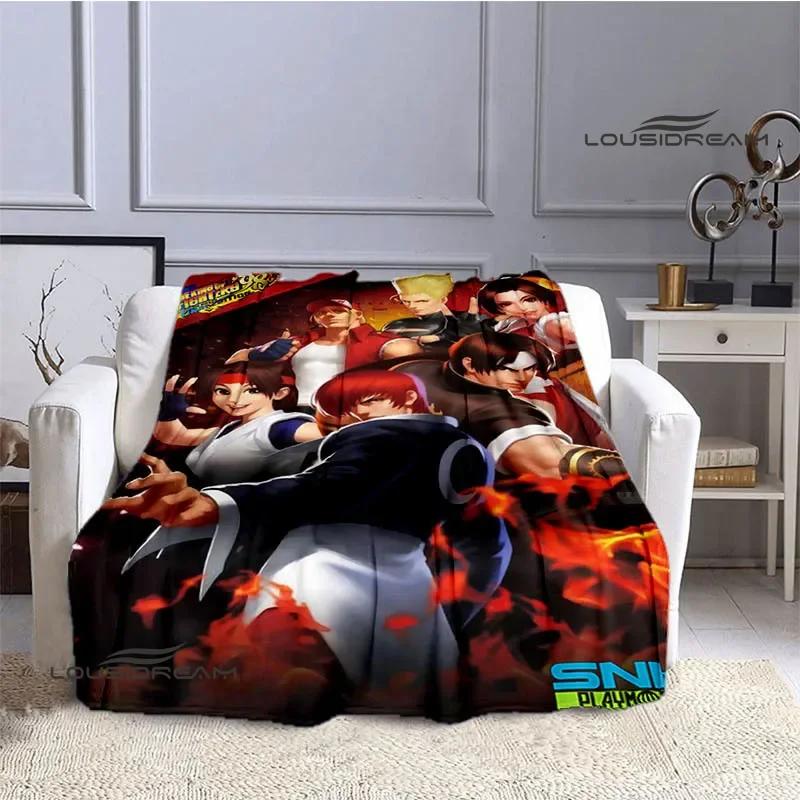 3D KOF game Cartoon blanket Warm Flannel blankets Soft and comfortable blanket Home Travel Blankets bed linings Birthday Gift