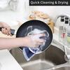 2Pcs 34*34cm Cotton Dishcloth Honeycomb Towel Ultra Soft Absorbent Hand Towel Wash Cloth Household Kitchen Cleaning Cloth Tool