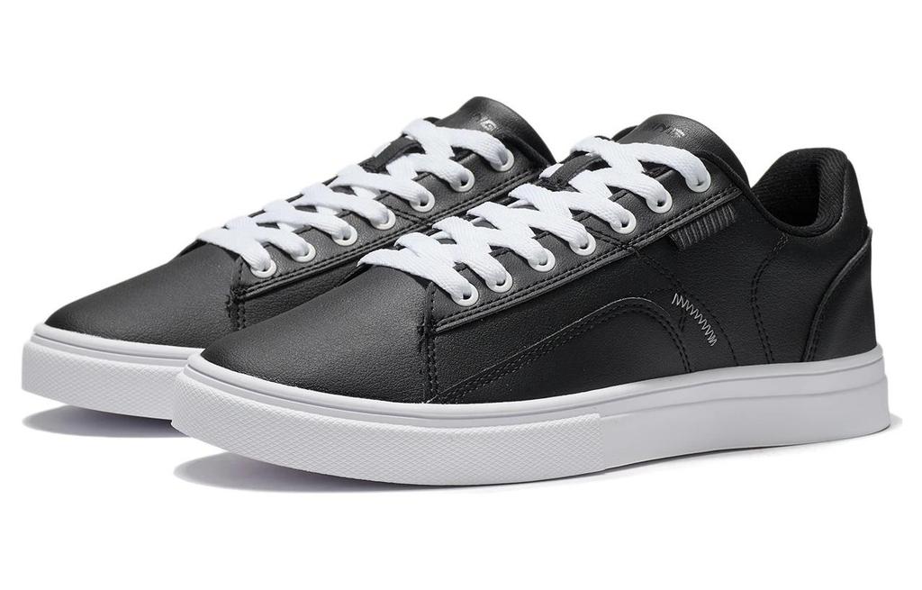 Li Ning Low Top Skateboard Shoes Women's Black AGCR480-7