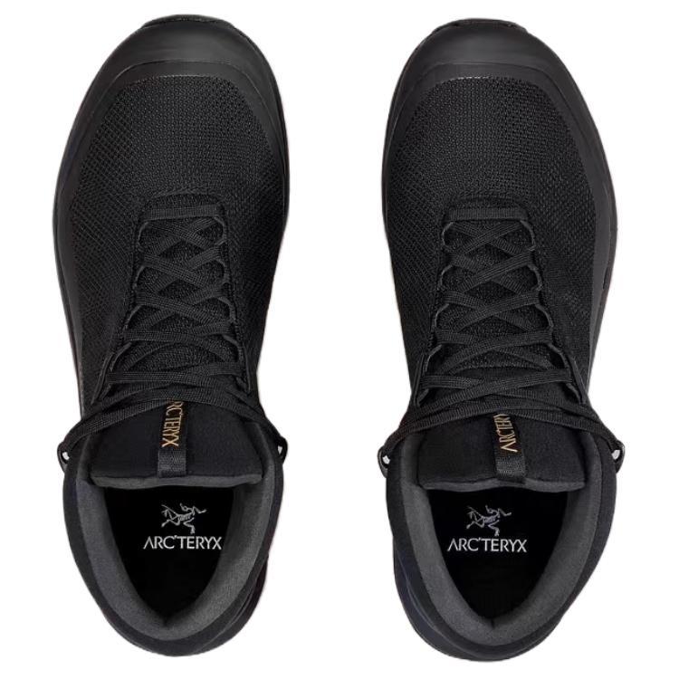 Arcteryx Aerios FL 2 Mid GTX Hiking Shoes Comfortable Durable Waterproof Breathable Supportive Women Hiking Shoes Black X000006337-BLACK/BLACK